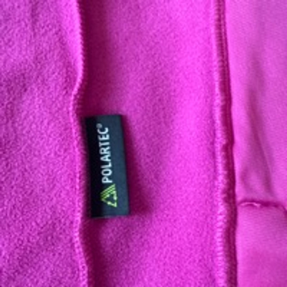 All in Motion Women's Polartec Fleece Polar Jacket Size S-M Pink Loose Fit - Picture 11 of 12